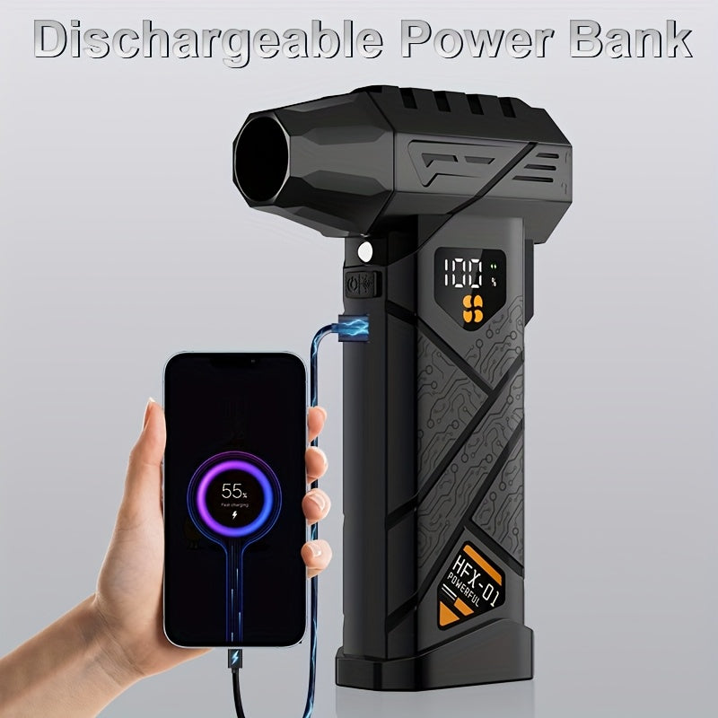 DustNova™ Rechargeable Air Duster | 150,000 RPM Cordless Cleaning Power