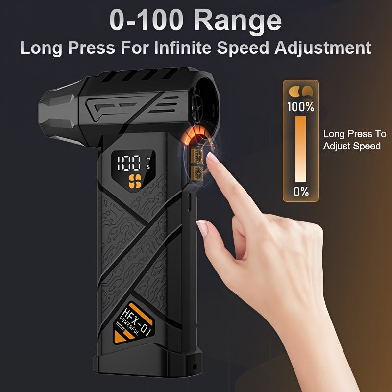 DustNova™ Rechargeable Air Duster | 150,000 RPM Cordless Cleaning Power