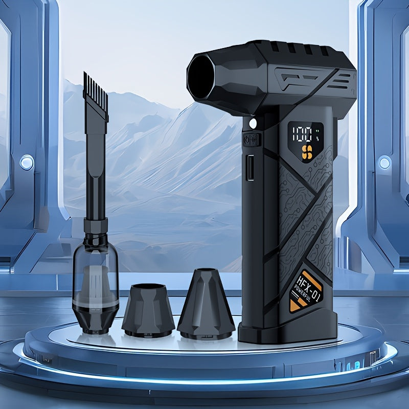 DustNova™ Rechargeable Air Duster | 150,000 RPM Cordless Cleaning Power