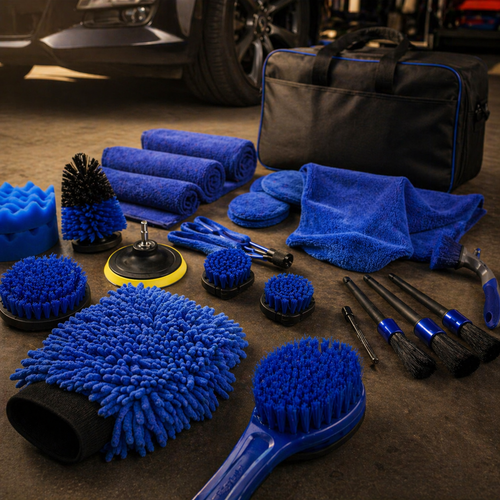 DetailPro™ 27-Piece Ultimate Car Cleaning Kit